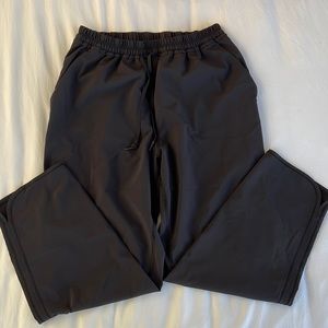 Lululemon Black Track Pants with Stretchy Waistband